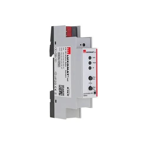 BEG Brück Electronic KNX-Linienkoppler LK-IP/KNXs REG weiß 90403 - SPS-Ein-/Ausgangsmodule, zuverlässiger KNX-Linienkoppler für einfache Integration in Smart Home Systeme, kompakte Bauweise für Hutschienenmontage.