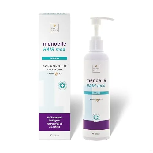 MENOELLE HAIR med Shampoo 240 ml - Sanftes Shampoo für die tägliche Haarpflege, ideal zur Unterstützung der Haarstruktur und für ein gepflegtes Aussehen.