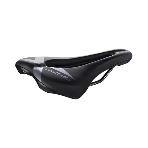 Selle Italia X-Bow Superflow Sattel S - Fahrradsattel mit innovativer Superflow-Technologie für maximalen Komfort auf langen Fahrten, ideal für Radsportler.