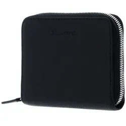 Marc O'Polo Damen Carla Börse, Black - Stilvolle Geldbörse - Damen-Geldbörsen mit modernem Design und praktischem Zipper, ideal für Ordnung und Sicherheit Ihrer Finanzen. Kompakt und perfekt für jede Tasche (13 x 10,5 x 2,5 cm).