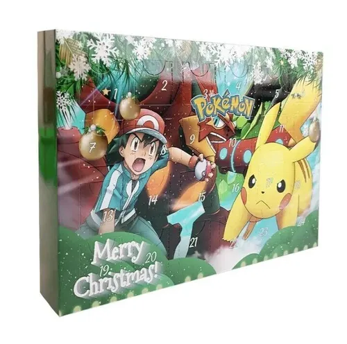 Pokemon Adventskalender 2021 - Adventskalender für Pokémon-Fans, enthält dekorative Sammelfiguren und sorgt für festliche Vorfreude in der Weihnachtszeit.