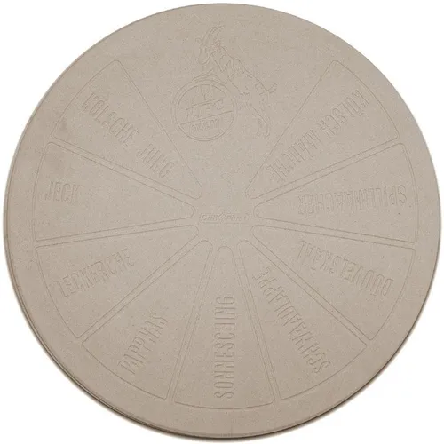 1. FC Köln Pizzastein 4020260 - Hochwertiger Pizzastein mit dem Logo des 1. FC Köln, ideal für knusprige Pizzen. Perfekt für Grill und Ofen, damit gelingt jede Pizza im Handumdrehen!