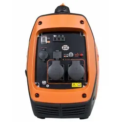 Black + Decker Inverter BXGNi2200E 2200 Watt - Stromaggregate für Baustelle und Home Backup, leise und tragbar mit 2,2 kW max. Leistung und Anti-Vibrations-Füßen für komfortables Arbeiten.