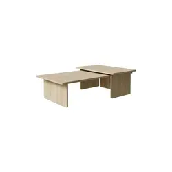 Selsey Couchtisch Set Usalo - 2 Stück - Nachttische im modernen Design, ideal für dein Zuhause! Das Set aus zwei Tischen bietet Flexibilität und Stil, gefertigt aus robustem, kratzfestem Material.