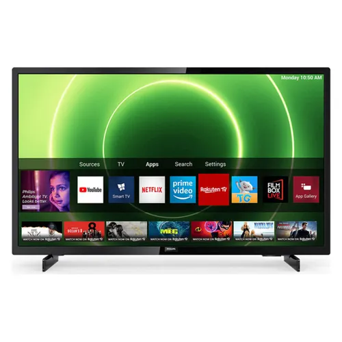 Philips FullHD LED TV 80cm (32 Zoll) 32PFS6805 - Smart TV mit Triple Tuner - Fernseher mit Full HD und SAPHI-Dashboard für einfachen Zugriff auf Inhalte. Ideal für Gamer dank weniger als 20 ms Eingangsverzögerung über HDMI. Genießen Sie brillante Bilder und klaren Sound.