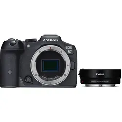 CANON EOS R7 + Bague EF-EOS R - Spiegelreflex- & Systemkameras mit 32,5 MP, ideal für kreative Fotografie und beeindruckende Bildqualität. Inklusive Zubehör für sofortigen Einsatz.