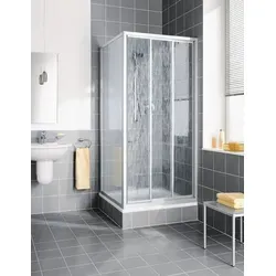 Kermi NOVA 2000 Gleittür 3-teilig N2 STD 1750 BV: 965-993 Silber Mattglanz Kerolan Fontana.