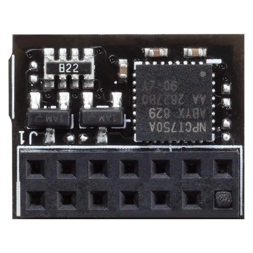 Asus Tpm-Spi 2.0 (90MC07D0-M0XBN1) - Mainboard-Zubehör mit Trusted Platform Module (TPM) 2.0 für verbesserte Sicherheit, kompatibel mit Windows 10.