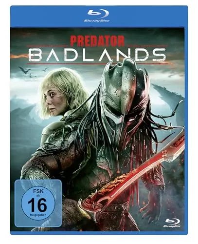 Vorbestellung: Predator: Badlands - Blu-ray - Deutsche Originalware, Veröffentlichung am 27.02.2026. Erleben Sie den spannenden Actionfilm in bester Bild- und Tonqualität auf Blu-ray.