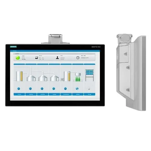 Siemens SIMATIC HMI TP2200 Grafik-Panel - SPS-Prozessoren mit 22 Zoll Touchscreen, ideal für industrielle Anwendungen, unterstützt verschiedene Protokolle wie Modbus und Profinet.