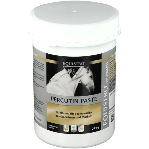 Equistro Percutin Paste 2 kg - Tiergesundheit - Spezialpaste für Pferde zur Normalisierung der Flüssigkeitsverteilung im Gewebe mit kühlendem Effekt, ideal für beanspruchte Bänder, Sehnen und Muskeln.