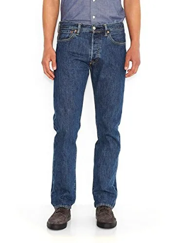Levi's 501 Original Herren Straight-Jeans - Bestseller Herren-Jeans von Levi's® in Schwarz. Langlebig und pflegeleicht aus 100% Baumwolle, ideal für lässige Freizeitlooks. Mit Markenlabel und klassischer Beinform.