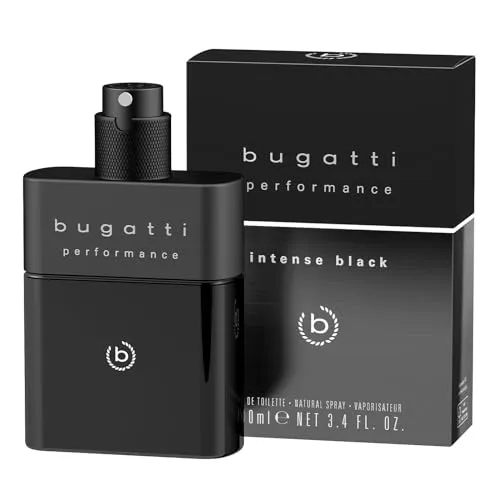 Bugatti Performance Intense Black Eau de Toilette 100ml für Herren - Eau de Toilette mit intensiven, maskulinen Noten für den selbstbewussten Mann, ideal für besondere Anlässe und den täglichen Gebrauch.
