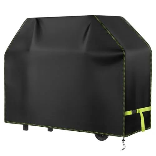 VDISRR Grillabdeckung Wetterfest, 420D Oxford Grill Abdeckung 165x71x122cm, Abdeckplane Gasgrill Abdeckhaube für Weber Genesis 400 Serie/Enders Monroe PRO 4 SIK Turbo/Shadow/Boston Black 4 IK Turbo