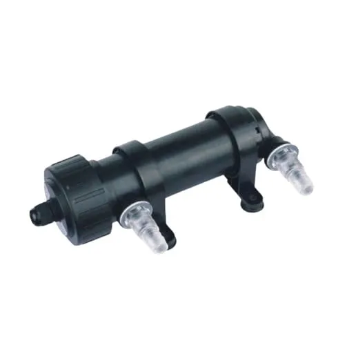 Cuv-107 UVC Wasserklärer 7 Watt für Teiche - Effizienter UVC Wasserklärer für Teiche und Aquarien, der Algen und Trübungen reduziert. Ideal für klares Wasser und einfache Wartung. Perfekt für bis zu 6000 Liter.