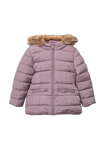 s.Oliver BLACK LABEL Outdoorjacke 134 - Funktionsjacke in lebhaftem Pink, aus 100% Polyester gefertigt, pflegeleicht und ideal für aktive Kinder, perfekt für Outdoor-Abenteuer!