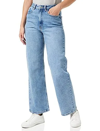 ONLJUICY Life HW Wide Leg NAS365 NOOS - Modische Jeans - Jeans in weitem Schnitt, aus 98% Baumwolle, 2% Elasthan, unterstützt die Better Cotton Initiative für nachhaltige Mode.