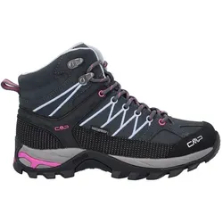 CMP Damen Rigel Mid Wmn Trekking Shoes Wp - Skyway Titanium, 39 EU, wasserdicht und ideal für anspruchsvolle Wanderungen