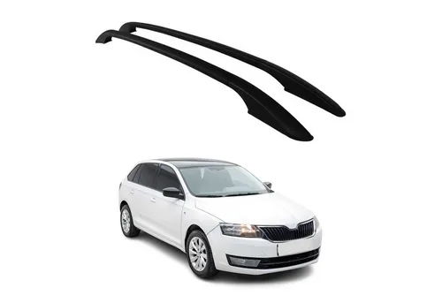 OMAC Alu Dachträger für Skoda Rapid Spaceback 2013-2019 - Dachgepäckträger aus hochwertigem, rostbeständigem Aluminium, einfach zu montieren und ideal für zusätzliche Gepäckoptionen.