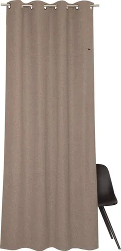 Esprit Ösenschal E-Harp, braun – Elegante Fensterdekoration - Gardinen & Vorhänge – Hochwertiger Ösenschal von Esprit in braun, sorgt für stilvolle Akzente und ist nach Öko-Tex Standard 100 zertifiziert.