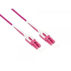 Alcasa LW-U801LC4 InfiniBand/Glasfaserkabel 1 m 2x LC Violett