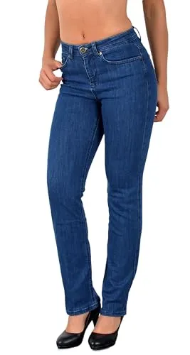 ESRA Damen Straight Fit Jeans - Hochwertige Stretch Jeanshose - Entdecken Sie die ESRA Damen Straight Fit Jeans mit geradem Schnitt und hohem Baumwollanteil für optimalen Tragekomfort. Ideal für jeden Anlass und in verschiedenen Farben erhältlich. Passend bis Übergröße.