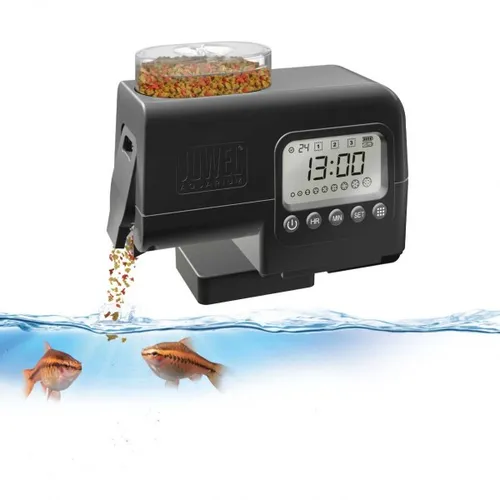 SmartFeed 2.0 - Premium Futterautomat für JUWEL Aquarien, wechselbare Förderschnecken für Granulat- und Flockenfutter