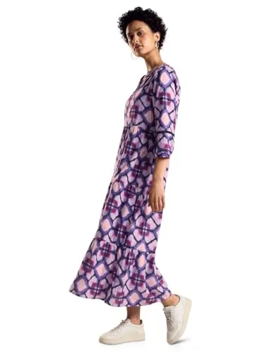 Street One Damen Tunika Kleid mit Print