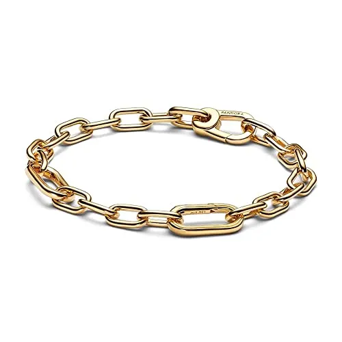 PANDORA ME Kettenarmband 16cm aus 14 Karat vergoldeter Metalllegierung, Ausschließlich Kompatibel ME, 569662C00-2