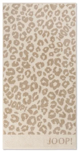 JOOP! Handtücher Leo Allover 1707, 100% Baumwolle - Handtuch in creme, 50x100 cm, aus 100% Baumwolle, besonders weich und saugfähig, ideal für jedes Badezimmer.
