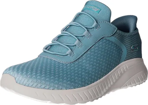 Skechers Damen BOBS Squad Chaos - Schiefer Mesh, 39 EU - Damen-Sneaker mit flexibler Traktions-Laufsohle und gepolsterter Komfort-Einlegesohle für optimalen Tragekomfort und Dämpfung.