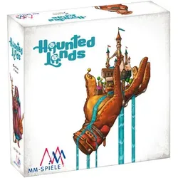 MM SPIELE, Haunted Lands, Spannendes Gesellschaftsspiel mit Geistern, Hochwertige Holzkomponenten, Ideal für Familien, Für 2-4 Spieler ab 15 Jahren