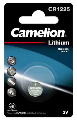Camelion CR1225 CR 1225 3V Lithium Knopfzelle Batterie 1er Blister