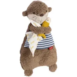 Fehn Wärmetier Otter – Kuscheltier mit Wärme- und Kältesäckchen für Babys - Das knuddelige Plüschtier sorgt für Geborgenheit und hilft beim Einschlafen. Mit abnehmbarem Bezug, waschbar bei 30°C – der ideale Begleiter für die Kleinsten!