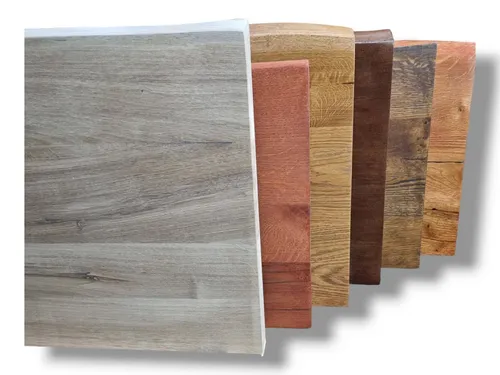 DM-Handel Waschtischplatte Eiche Dunkel – Massiv Holzplatte 40 cm - Handgefertigte Waschtischplatte aus massiver Eiche, 4 cm dick und in verschiedenen Breiten verfügbar. Ideal als stilvolle Ergänzung für Ihr Waschbecken, pflegeleicht und robust.
