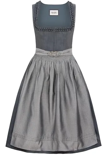 Stockerpoint Damen Dirndl Moana I Größe 32-48 I Bequemes Trachtenkleid mit Schürze & liebevollen Details I Bequem & pflegeleicht I Perfekt für Trachten & Festlichkeiten