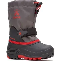 Kamik Waterbug 5G Kinder Schnee Stiefel EUR 33/34 - 33-34 - Kamik - Robuste Outdoorstiefel für Kinder, ideal für extreme Wetterbedingungen. Mit wasserdichtem Obermaterial und herausnehmbaren Innenfutter für optimalen Komfort und Schutz beim Spielen im Schnee.
