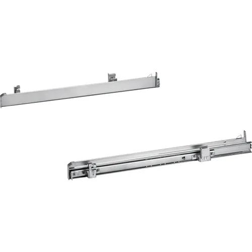 BSH Teleskopauszug 1-fach 17003241 - Backofen- & Herdteile, aus rostfreiem Edelstahl für langlebige Nutzung, kompatibel mit Bosch, Siemens, NEFF und Constructa.