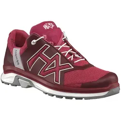 HAIX CONNEXIS Air Ws low/berry-silver - UK 3.5 / EU 36 - Wanderschuhe mit Mikrofaser/Textil-Obermaterial für optimalen Tragekomfort und Atmungsaktivität bei deinen Outdoor-Abenteuern.