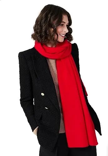 Style & Republic Kaschmir Schal Damen - 100% Cashmere für stilvolle Herbst- & Winter-Momente - Erlebe luxuriösen Komfort mit unserem 100% Kaschmir Schal. In lebendigen Farben und eleganter Größe 52 cm x 172 cm ist er das perfekte Accessoire für jeden Anlass.