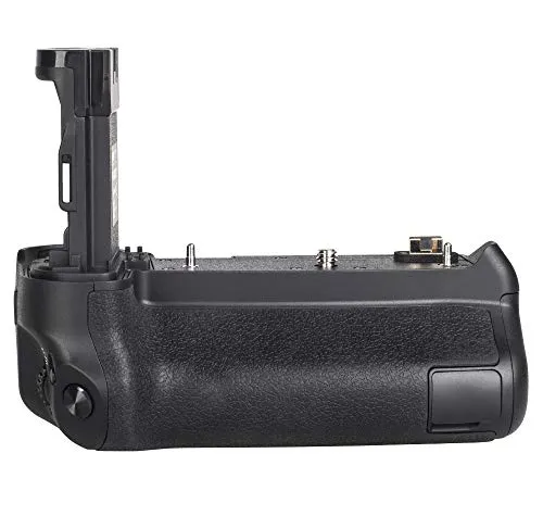 ayex Batteriegriff für Canon EOS R Ra - BG-E22 Kompakt mit Ladefunktion - Camcorder-Akkus: Ergonomischer Batteriegriff für sicheren Halt und längere Aufnahmen mit zwei Akkus. Inklusive Ladefunktion und vertikalem Auslöser für komfortables Fotografieren im Hochformat.