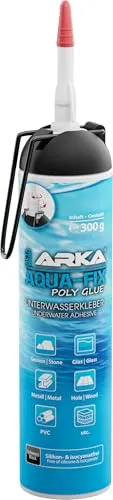 Microbe-Lift Aqua-Fix Unterwasserkleber für Aquarien - Unterwasserkleber für Aquarien und Aquascaping, ideal zum sicheren Befestigen von Dekorationen und Pflanzen im Wasser.