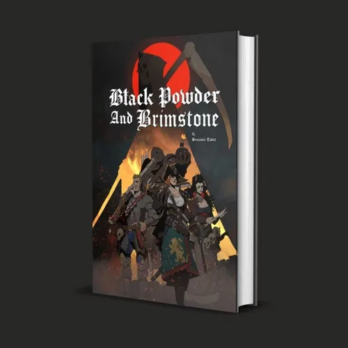 Black Powder and Brimstone Core Rulebook (Fantasy RPG, Digest-Sized Hardback)