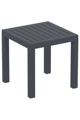 TPFGarden Gartentisch Ocra - Moderner Beistelltisch für Garten und Balkon - Tische - Hochwertiger, UV-beständiger und wasserfester Gartentisch aus Polymer-Glasfaser, ideal für drinnen und draußen mit klarer Formgebung und langer Lebensdauer.