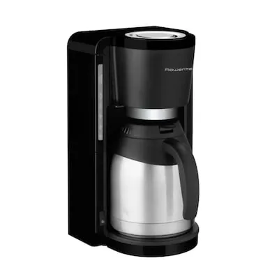 Rowenta Filterkaffeemaschine CT3818 Adagio Milano - 1,25l Edelstahl-Thermokanne, für 10-15 Tassen, mit Anti-Tropf-System und automatischer Abschaltung