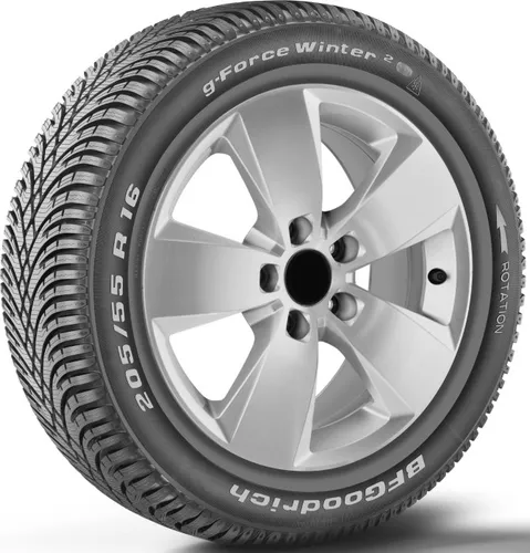 BF Goodrich g-Force Winter 2 - 225/45 R17 94V XL - Winterreifen für PKW mit exzellenter Traktion auf Schnee und Eis. Der G-Force Winter 2 bietet kürzere Bremswege und hohe Nasshaftung dank innovativem V-Profil.