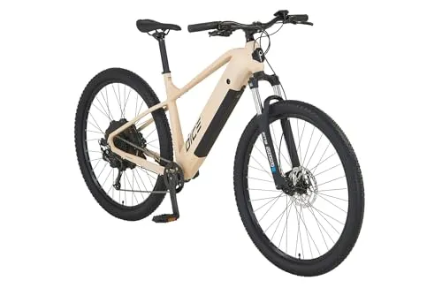 Prophete E-Bike Mountainbike Dice 2.0 - E-Bike für Abenteuerlustige, ausgestattet mit 9-Gang Shimano Alivio Schaltung und 480 Wh Akku für bis zu 130 km Reichweite. Ideal für Alltag und Trails.