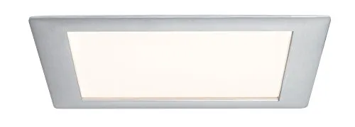 Paulmann 926.14 Premium EBL Set Panel eckig LED 1x15W 2700K 15VA 230V/350mA 210mm Alu gebürstet 92614 Spot Einbaustrahler Einbauleuchte