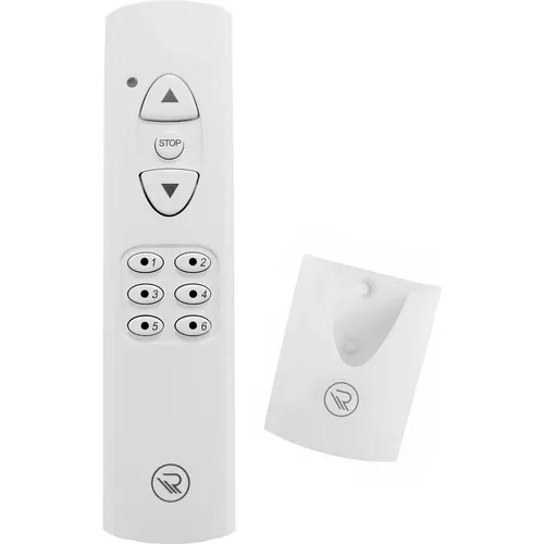 Rademacher 9491 DuoFern-Handsender Standard - Praktischer Funk-Handsender für die zentrale Steuerung von Rollläden, Markisen und Licht. Steuern Sie bis zu 48 Empfänger in 6 Gruppen einfach und bequem!