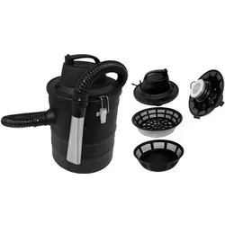 Lienbacher Aschesauger mit Motor 1200W - Leistungsstarker Aschesauger mit 18 l Volumen und 1.200 W. Ausgestattet mit Aluschlauch und zusätzlichem Metallfilter für optimalen Schutz. Ideal für die einfache Reinigung von Kaminen und Grills.